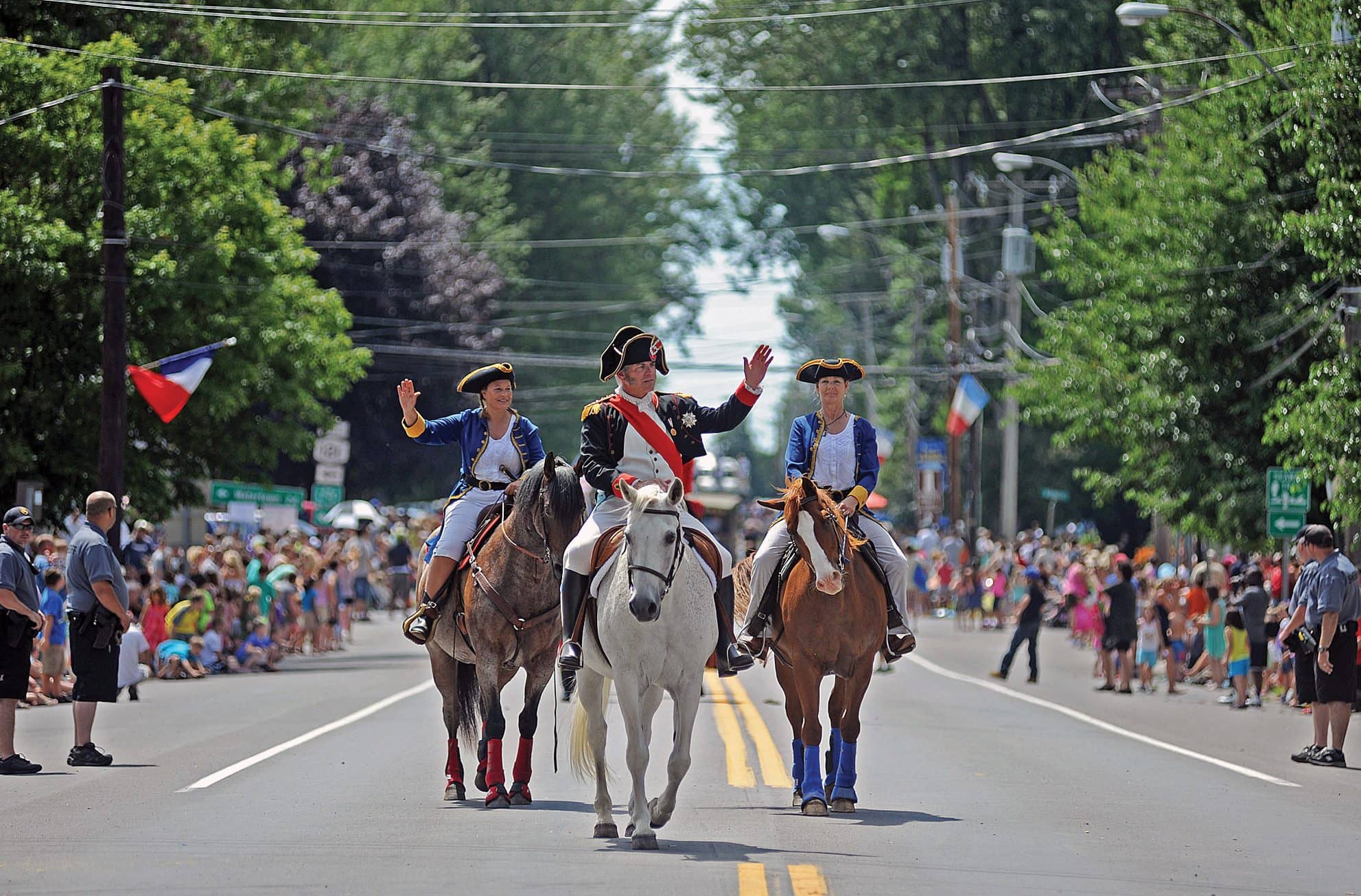 cape vincent french festival parade